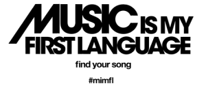 music is my first language logo
